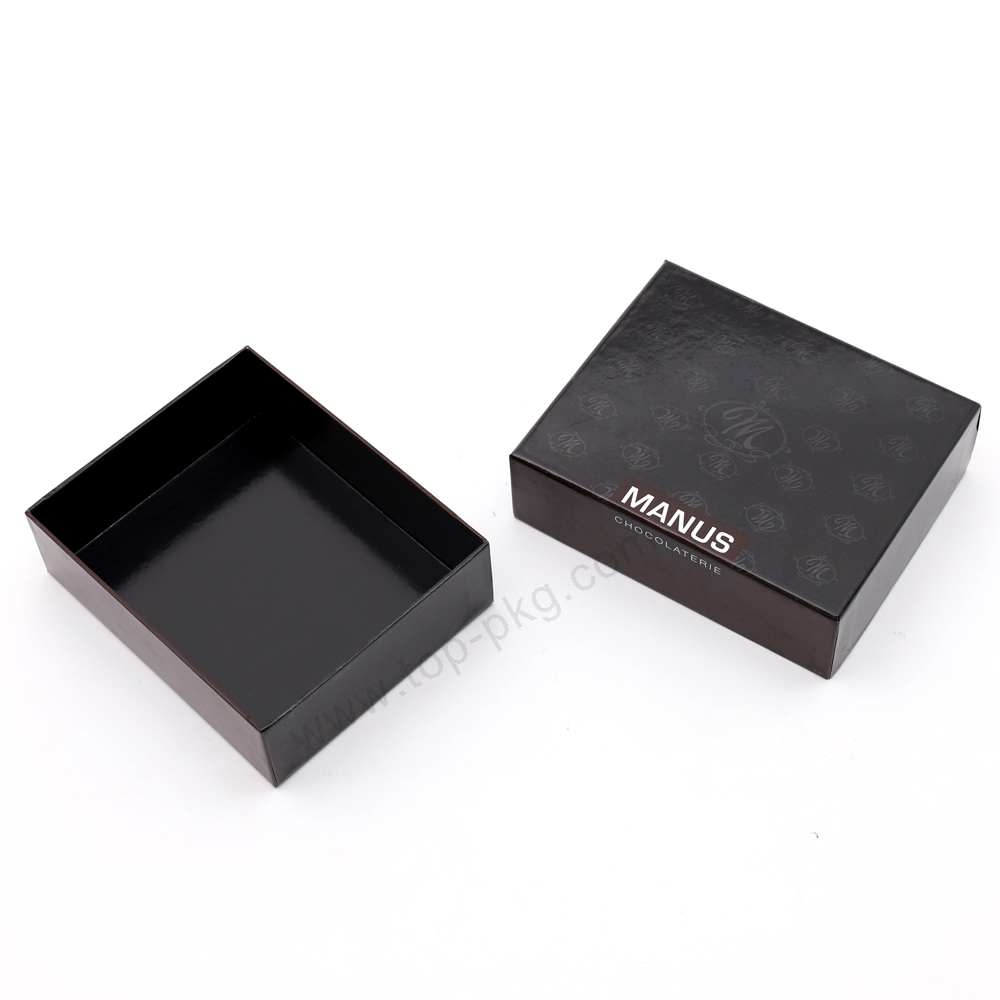 Black Lid-off packaging box