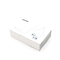 Custom cardboard paper packaging gift box for earphone