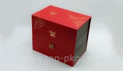 Custom cardboard paper packaging gift box with multilayers